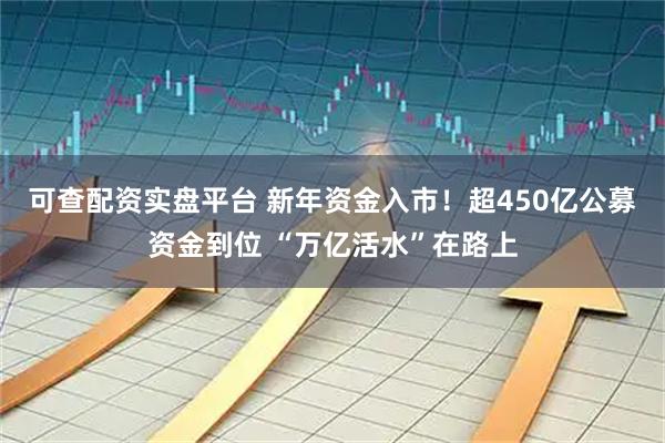 可查配资实盘平台 新年资金入市！超450亿公募资金到位 “万亿活水”在路上